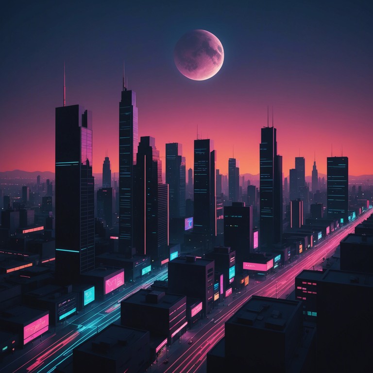 Crafted to simulate a high energy, thrilling escapade through neon lit cityscapes at night, this track uses sharp synth lines to create a tense yet danceable atmosphere, perfect for evoking scenes of nocturnal activity or urgent pursuits. The track layers electronic elements that progressively build tension, mirrored by a rising tempo and sweeping transitions.