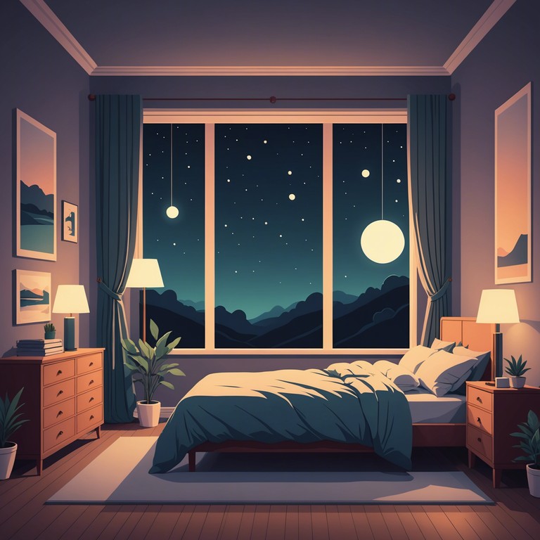 An enchanting melody that smoothly blends soulful influences with the comforting vibes of a classic lullaby. Meant to assist in relaxation and sleep, this music majors on tenderness and a feeling of safety.