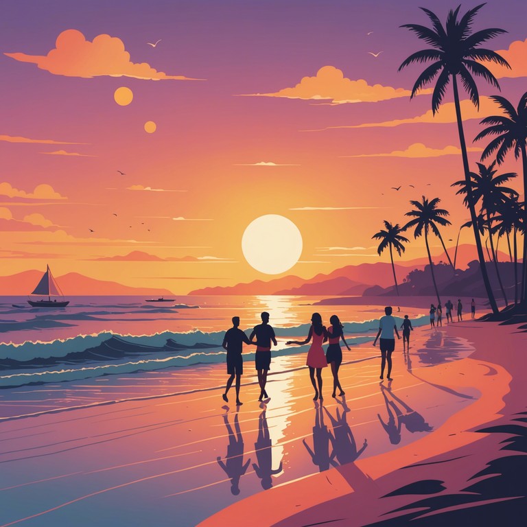 This track combines the fiery beats of latin percussion with smooth, engaging melodies that transport the listener directly to a sunset beach party in latin america. Traditional instruments and rhythmic patterns make it impossible not to dance.