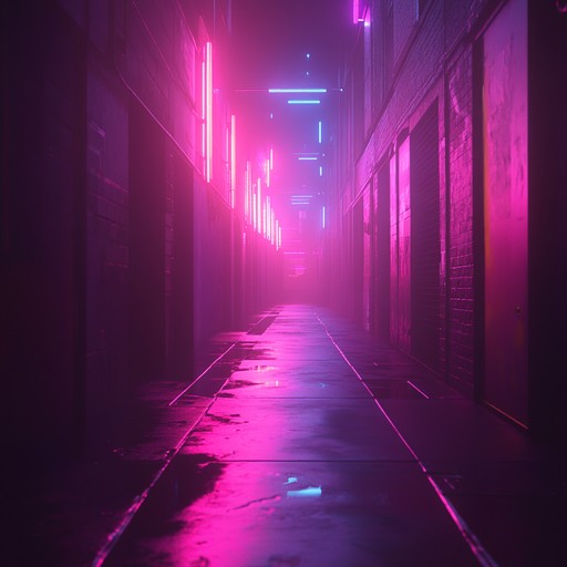 An atmospheric track capturing the sense of isolation and wonder while navigating the depths of a cyberpunk metropolis alone.