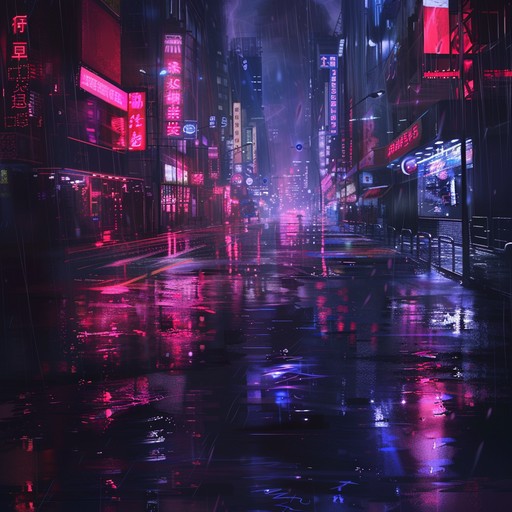 Imagine a solitary walk under city lights, with raindrops adding rhythm to introspective thoughts and subtle beats echoing the heart's musings. This track combines soulful melodies and atmospheric textures for a brooding ambiance.