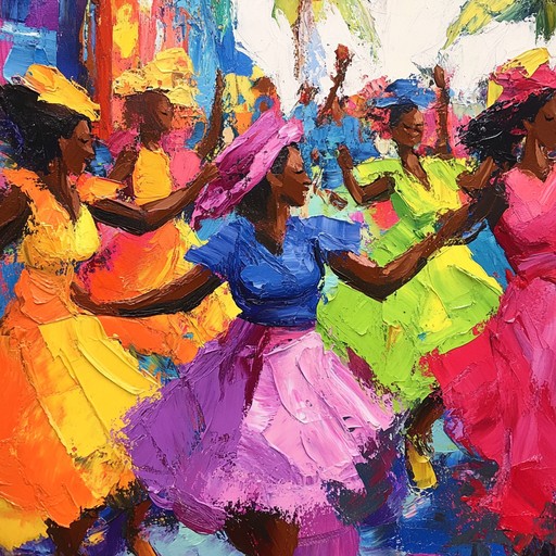 This track captures the essence of a lively cuban summer with vibrant afro cuban beats, syncopated rhythms, and spirited percussion. Perfect for evoking the joy and energy of a sun drenched festival, complete with lively brass accents and infectious grooves.