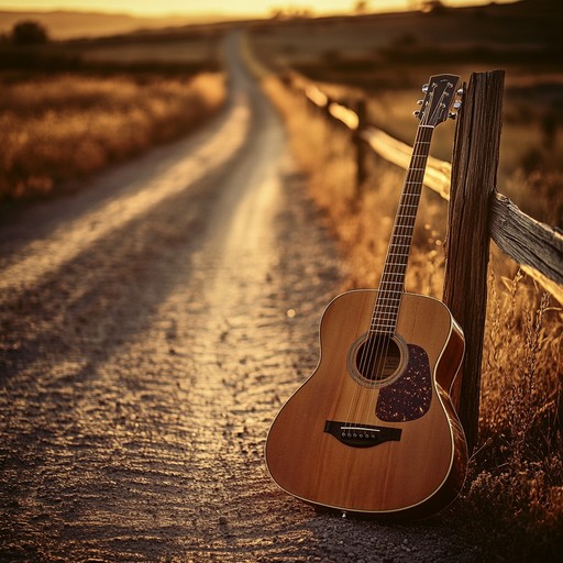 An emotionally charged acoustic guitar piece that captures the essence of the american heartland with its melancholic and nostalgic tones. The music paints vivid images of wide open plains, dusty roads, and the simplicity of rural life. It is a tribute to the beauty and hardships of life in americana, perfect for reflection and storytelling.