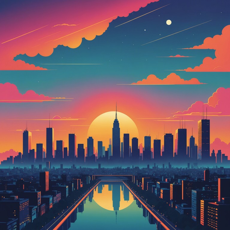 Imagine the warm, orange hues of a sunset, perfectly matched with an uplifting, groovy soundtrack that brings back the soulful essence of the 70s, infused with modern twists. This track uses a classic electric guitar to deliver rhythmic, catchy hooks that make it impossible not to tap your feet.