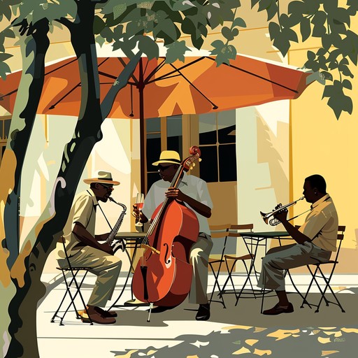 Visualize yourself lounging in a quaint café on a serene summer afternoon, where the saxophone melodies dance lightly over buoyant house rhythms. It’s a soundscape designed to evoke a sense of calm and contentment, where music and ambiance harmonize to create the perfect background for a carefree day.