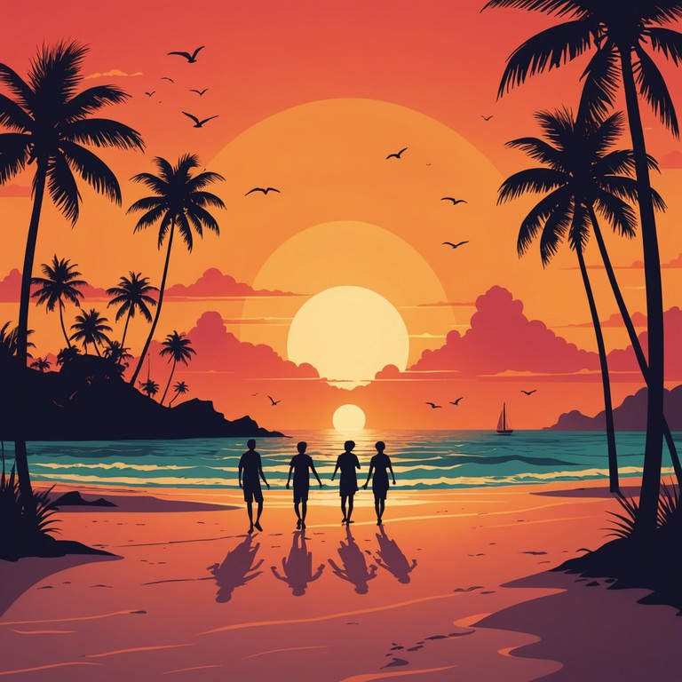 This reggae track blends traditional rhythms with bold, assertive beats creating a tropical and engaging atmosphere. Ideal for summer beach parties, it carries the essence of laid back island life infused with energy from the strong percussive elements.