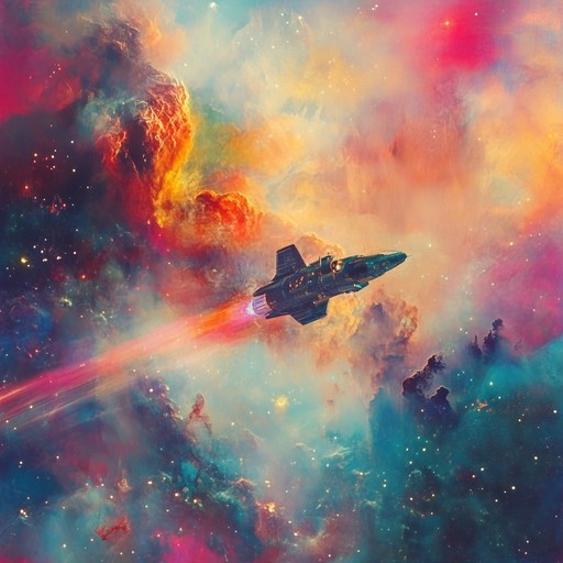 An instrumental piece that takes listeners on a psychedelic voyage through the stars, blending spacey synths with hypnotic rhythms to create an immersive sonic experience.