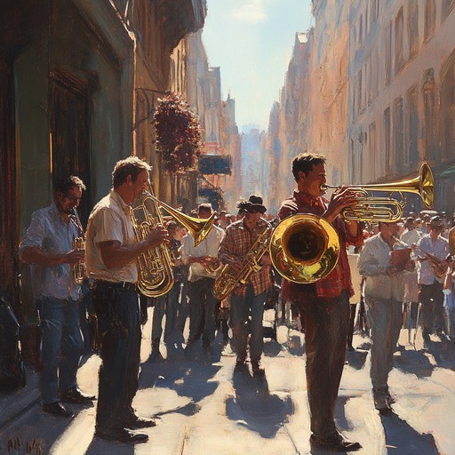 Celebrate a joyful summer day with uplifting swing and lively brass. Rhythmic guitar beats and vibrant trumpet melodies bring infectious energy and warmth