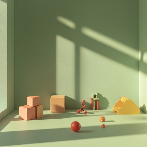 A soft, evocative journey through digital memories, blending soothing toy sounds with ambient synths to capture the poignant beauty of isolated playful moments.