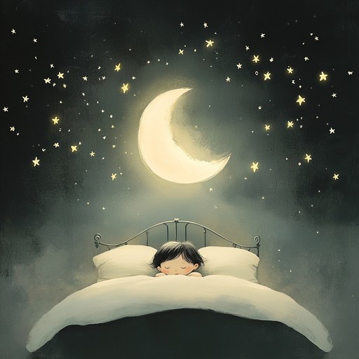 A delicate and soothing tune designed to create a calm and comforting atmosphere perfect for bedtime stories. Gentle melodies and harmonious rhythms help ease children into a peaceful sleep, making nighttime routines more enjoyable and relaxing.