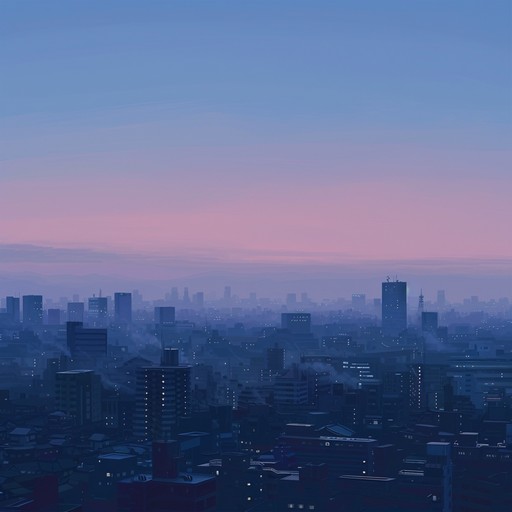 This track combines urban soundscapes with chilled downtempo beats, featuring a soothing rhythm that's perfect for relaxation. Gentle synth layers and subtle percussion create a serene atmosphere, evoking the calm after a bustling day in the city