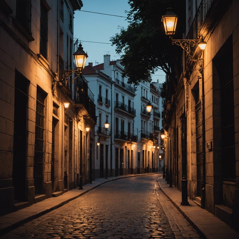 Embrace a timeless journey through the nostalgic corners of buenos aires with this evocative tango piece, where the bandoneon plays a haunting melody that reverberates through the cobblestone streets, echoing tales of ancient love stories and melancholic reflections. Ideal for contemplation or background music in a setting that appreciates deep cultural heritage.