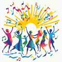 upbeat beats blending happy melodies and energetic rhythms.