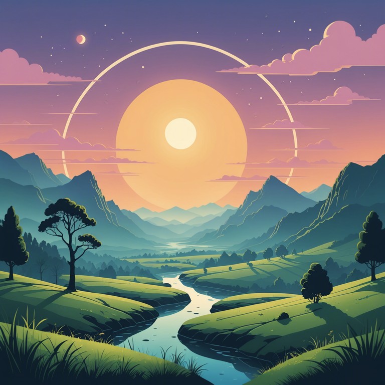 Imagine a musical journey that aligns with the tranquility of dawn, where each pluck of the harp’s strings lifts the veil of night to welcome a joyful day.
