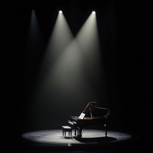 A minimalist track with sparse, haunting piano notes creating an atmosphere of desolate isolation and eerie stillness. It evokes a dramatic sense of introspection and mystery with a low intensity dynamic.