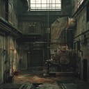 eerie industrial tones illustrating abandonment and despair