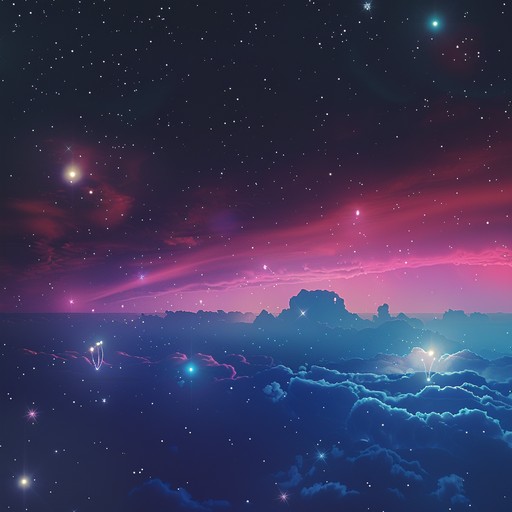 Dive into an enchanting future bass instrumental filled with euphoric beats and heartwarming synth melodies. This composition fills the listener with joy and inspiration, drawing them into a celestial adventure. Perfect for moments needing an uplifting, melodic touch.