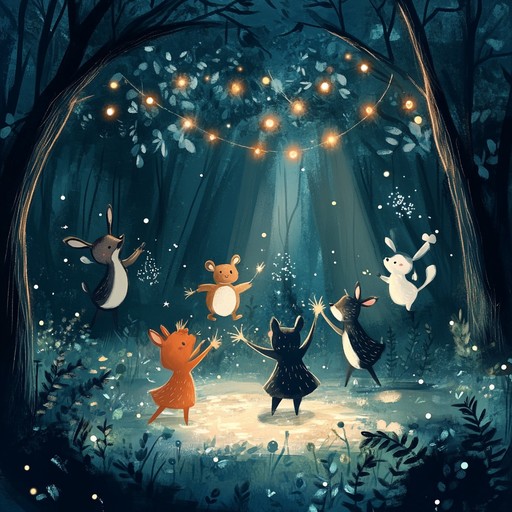 A lively and enchanting nursery rhyme capturing the whimsy and magic of a fairytale land. This composition features bright, bouncy melodies that evoke imagery of dancing animals, sparkling forests, and joyful play. Perfect for engaging young minds and sparking imagination, blending traditional nursery rhyme charm with an exhilarating, modern twist.