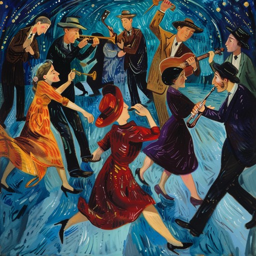 An upbeat, fast-paced klezmer tune featuring the distinctive sounds of the clarinet, violin, and accordion. Perfect for celebrating joyous occasions and getting everyone on their feet to dance the hora.