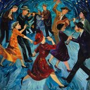 lively and festive klezmer dance tune