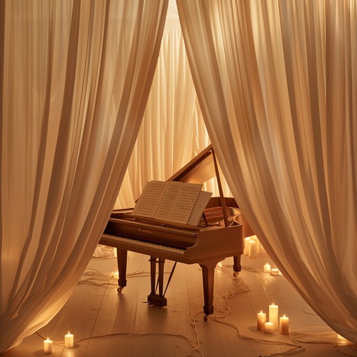 An elegant nocturne characterized by soft, intricate harpsichord melodies and gentle harmonic texture, capturing the refined essence of baroque beauty. Ideal for evening relaxation and peaceful introspection.