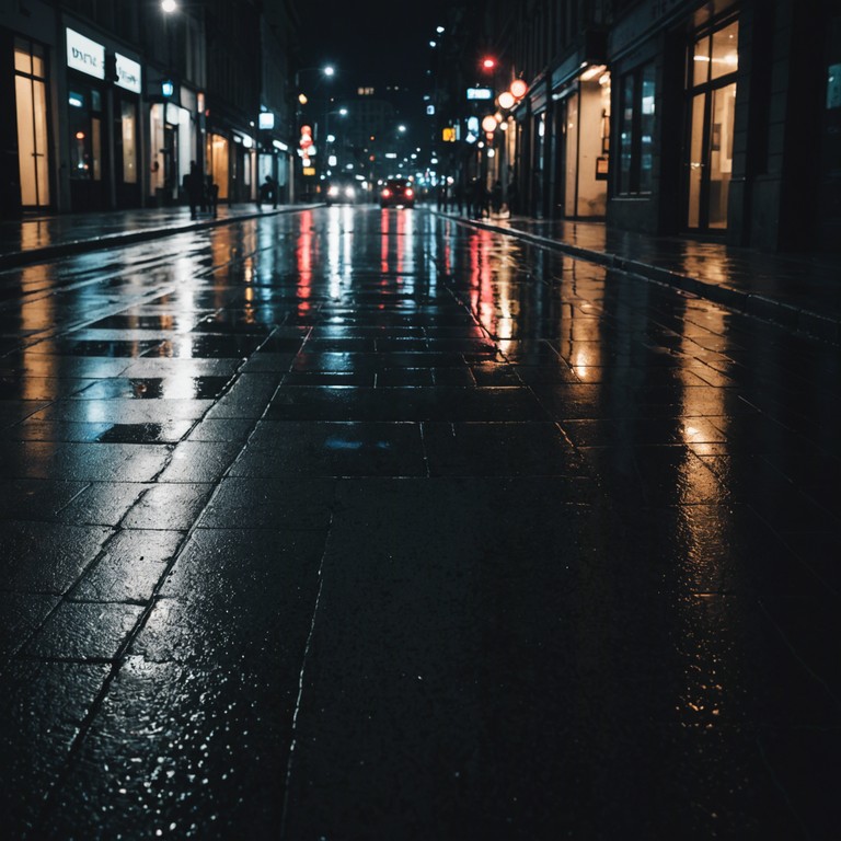 This composition captures the essence of a city at night, blending urban sounds with ambient layers to create a piece that invites the listener into a nocturnal exploration of a metropolis. The track layers natural urban noises beneath a series of soothing, ethereal synths, conveying a sense of wandering through empty streets under the cool, starlit sky.