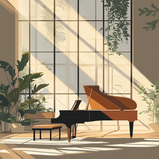 An uplifting instrumental piece blending smooth melodies and gentle rhythms to evoke a sense of carefree joy and light heartedness, perfect for a relaxed lounge setting.