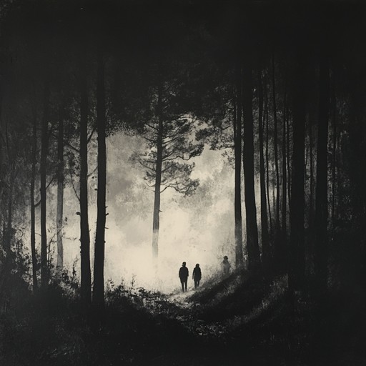 A captivating instrumental ballad that draws the listener into a world of shadows and whispers. The haunting melodies played by the piano are accompanied by subtle string arrangements, creating an atmosphere of suspense and intrigue. Each note meticulously chosen to weave a chilling narrative, leaving the listener on edge yet entirely engrossed in the unfolding musical story.