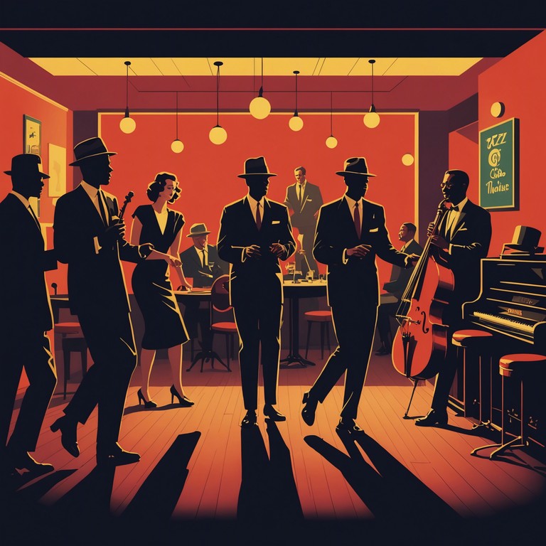 Imagine a vibrant, swing infused track that captures the essence of a lively dance hall evening, complete with spirited rhythms and a contagious mood of joy. Ideal for energizing listeners and rekindling the love for classic swing.