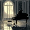 elegant classical piece evoking nostalgia and grace with piano melodies