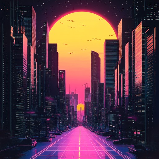 Let the glowing synth waves wash over you, taking you to a place where hope and dreams thrive. With shimmering pads and driving basslines, this track symbolizes the endless potential of future journeys and personal growth.