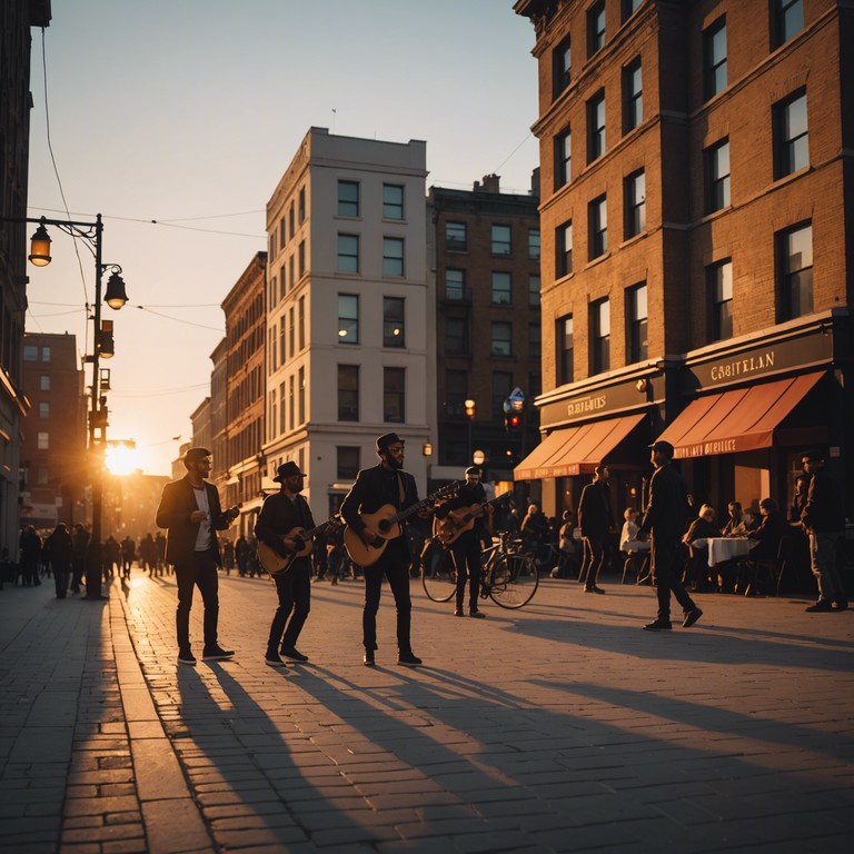 Imagine walking through a bustling city, the streets alive with the sound of music and laughter. City beats radiance captures this vivid urban excitement, blending deep basslines with catchy house rhythms that instantly make your day brighter.