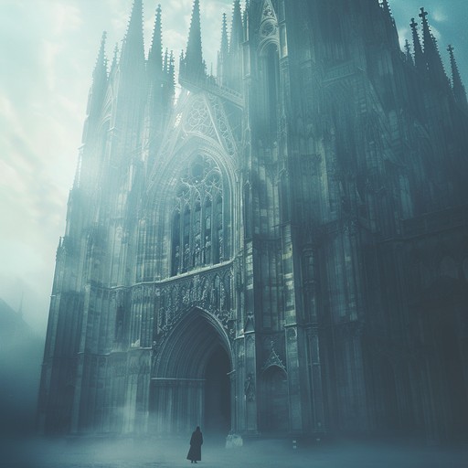 Immerse yourself in a majestic darkwave realm where symphonic synths and gothic elements create an intense, brooding atmosphere full of mysterious allure