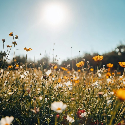 Picture a sunlit meadow filled with wildflowers as a soft, cheerful pop tune plays, transporting you back to warm, nostalgic moments with loved ones. The melody is heartwarming and the instrumentation evokes an emotional sense of happiness and sentimental reflection