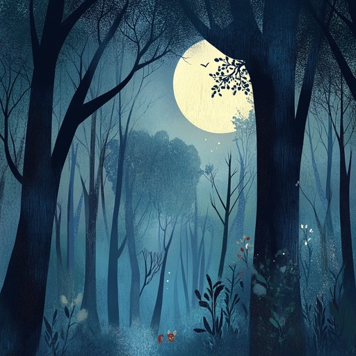 An instrumental piece creating a fantastical adventure through moonlit forests, magical creatures, and hidden treasures, perfect for children's imaginative playtime. Captivating melodies guide listeners through a dreamlike journey that's both wondrous and mysterious.