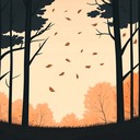 a soothing orchestral piece capturing nature's serene autumn melodies