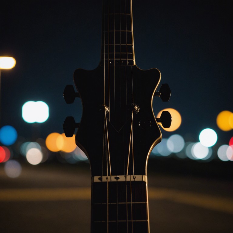 Immerse yourself in the depths of night as a solitary guitar croon beckons the soul toward introspection and the distilled essence of city blues. Nature melds with urbanity, where every note paints the silence of the city at night.