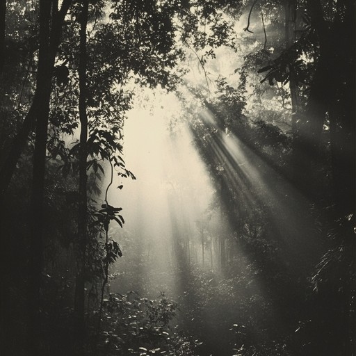 In this composition, a gentle flute mimics the haunting whispers of an ancient forest at twilight. The piece captures the subtle interplay of light and shadow, weaving through the tall, majestic trees, conjuring an atmosphere of serenity and profound depth. The melody ebbs and flows like the wind itself, telling stories of ages past.