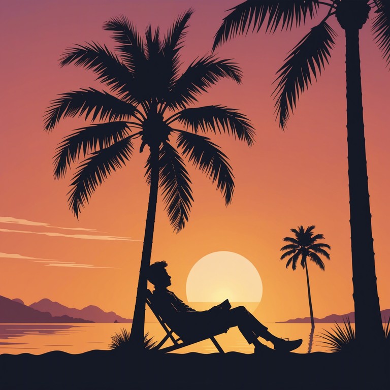 Imagine a gentle, uplifting track that replicates the feeling of lying back on a sun lounger with a cool drink, letting the sounds of the 70s drift over you as you relax under the shade of a tall palm. This alternative version still uses an electric piano to keep the vibe consistent and light.