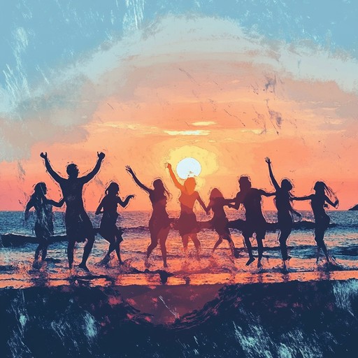 A bouncy, feel good instrumental track featuring lively brass accents, driving bass lines, and infectious rhythm. A celebration of carefree summer days and nights filled with dancing and celebration.