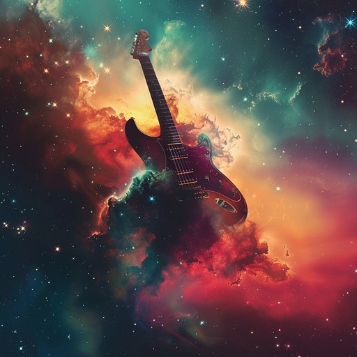 Dive into a swirling sonic landscape where cosmic waves reverberate through lush guitar riffs and immersive rhythmic patterns, painting a trippy auditory scene that envelopes the listener in a dream like journey.