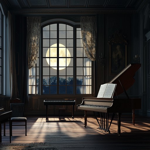 A moving baroque instrumental with a focus on the harpsichord and strings. It conveys a sense of sadness mixed with hope, building in intensity before descending back into a subdued ending.