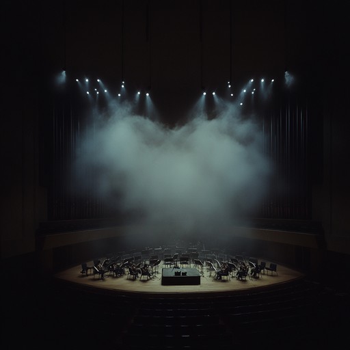 An evocative orchestral piece that delves into the darker tones of music, immersing the listener in a journey through shadowy landscapes and echoing chambers