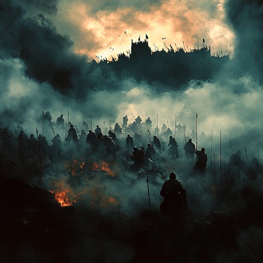 A powerful orchestral piece designed to evoke the intense emotions of a monumental battle. Thunderous percussion, sweeping strings, and bold brass sections create a sense of urgency and grandeur. Perfect for cinematic sequences or dramatic storytelling.