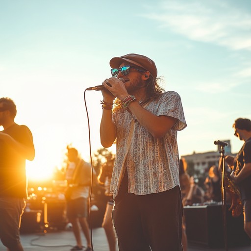 An energetic blues piece highlighting cheerful harmonica solos and infectious rhythms for a feel good musical experience.