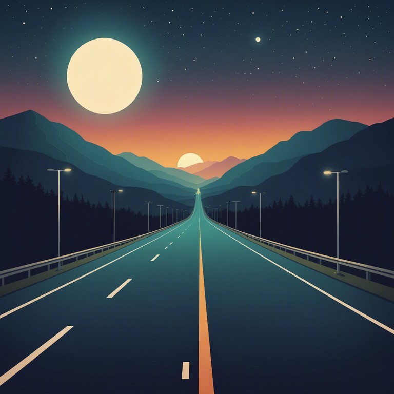 Imagine a long, winding road under a starlit sky, with the powerful strum of an electric guitar echoing the sentiment of freedom and the spirit of adventure. This track combines the traditional elements of blues with the robust energy of rock, creating a soundscape that's both nostalgic and exhilarating.