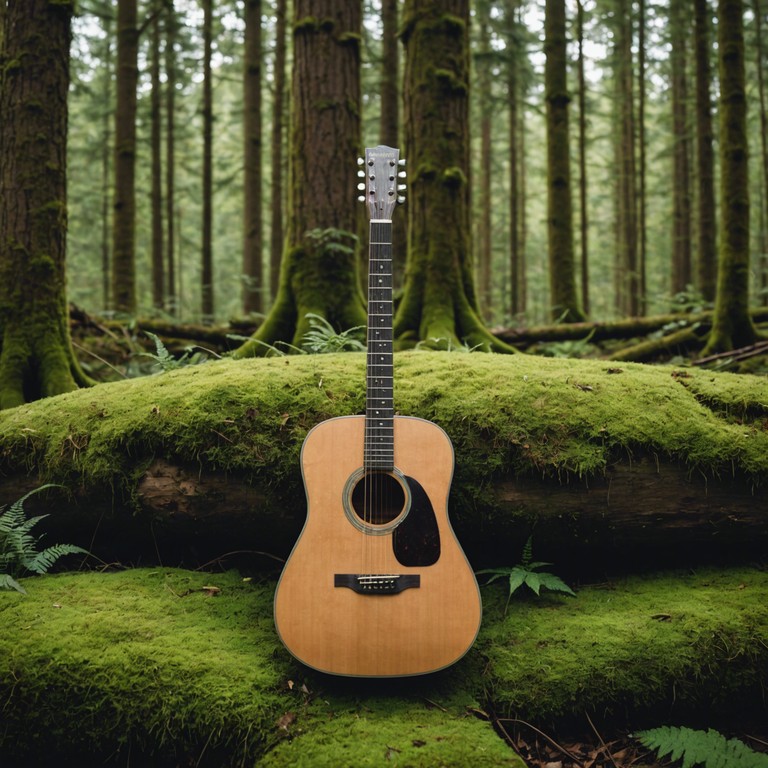 In this unique track, a lone acoustic guitar weaves through dark, folklore inspired melodies, creating a strangely uplifting song that speaks to the darker side of happiness. The blend of minor chords with a lively tempo offers a reflective yet lively auditory experience, ideal for introspective moments or creative storytelling sessions.