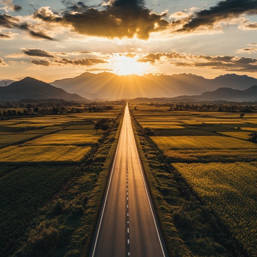 This instrumental americana piece takes listeners on a hopeful journey across the sunlit open roads of america. With the evocative sounds of the acoustic guitar, the track embodies the spirit of exploration, freedom, and the endless possibilities of the american landscape. The melody is gentle yet uplifting, encapsulating the optimistic and serene vibe of a road trip under a golden summer sky.