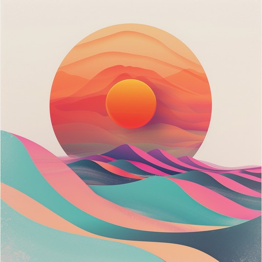 Imagine the orange hues of a setting sun paired with invigorating dance beats, perfect for a beach party or a lively evening drive. The track blends traditional percussion rhythms with modern electronic sounds to create a festive, danceable atmosphere.
