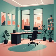 uplifting melody for productive workspaces